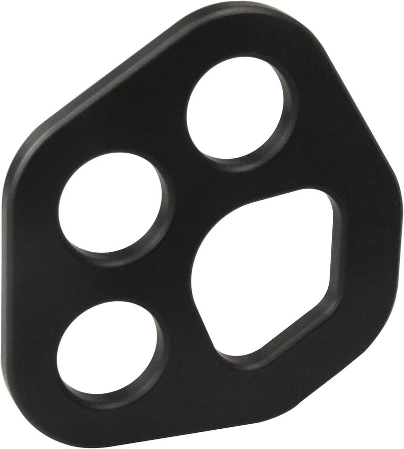 TFTICFH 30kN/40kN Rigging Plate Aluminum Anchor Multiplier Plate, 4 Holes Force Divider Plate Bear, Climbing Descender Gear for Hammock Firefighting Arborist Rock Climbing Rescue Cave Yoga - Image 2